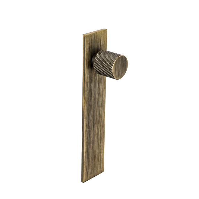 Knurled, Knob, Central hole centre