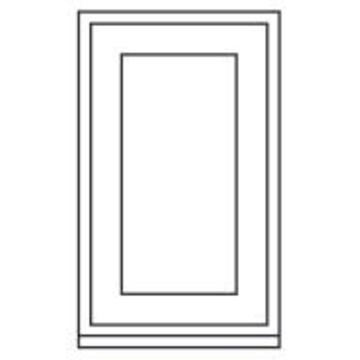 1909 Ovolo Beaded Combination Door, 1006x595mm, incl loose bottom rail