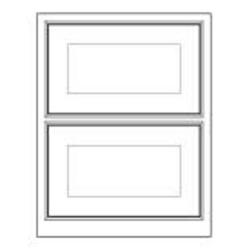 1909 Ovolo Beaded 2 Drawer set, 770x500mm