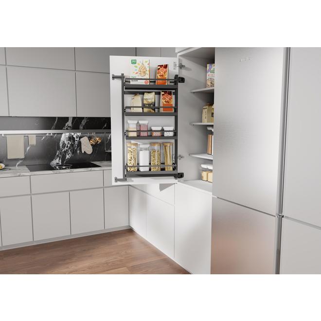 Tandem Side Studio Height Larder III; Anthracite, Arena Style, Unhanded, 500mm