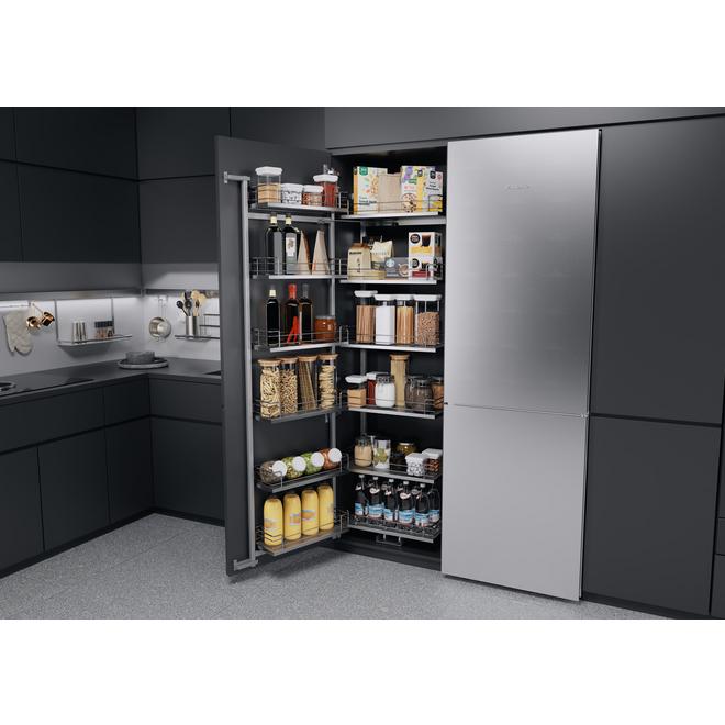 Tandem Larder III; Full Height, Chrome arena 600mm