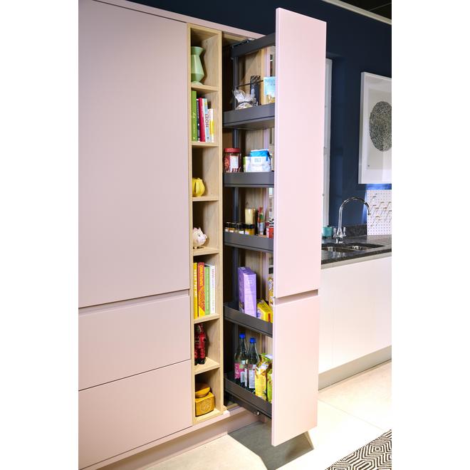 Kessebohmer Dispensa Larder, 300mm, Anthracite Arena Pure (fits