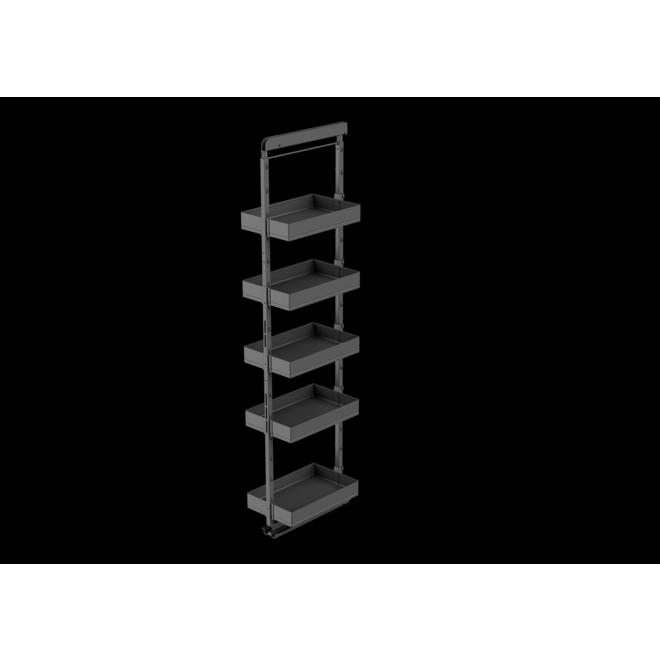 Kessebohmer Dispensa Larder, 300mm, Anthracite Arena Pure (fits