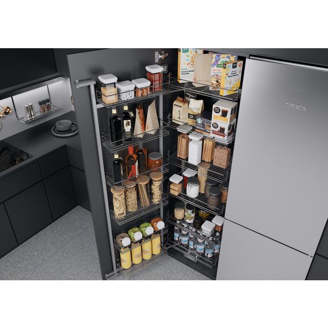 Tandem Larder III; Full Height, Chrome Classic 600mm