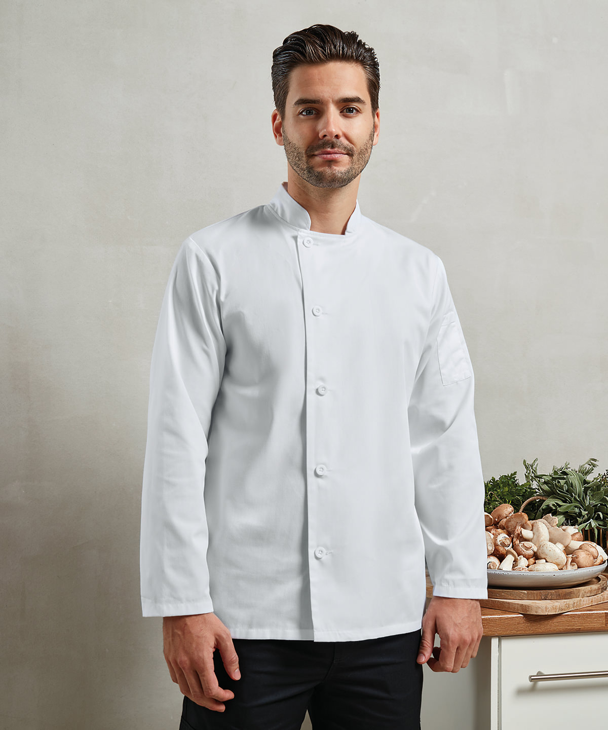 Picture of Chef's essential long sleeve jacket