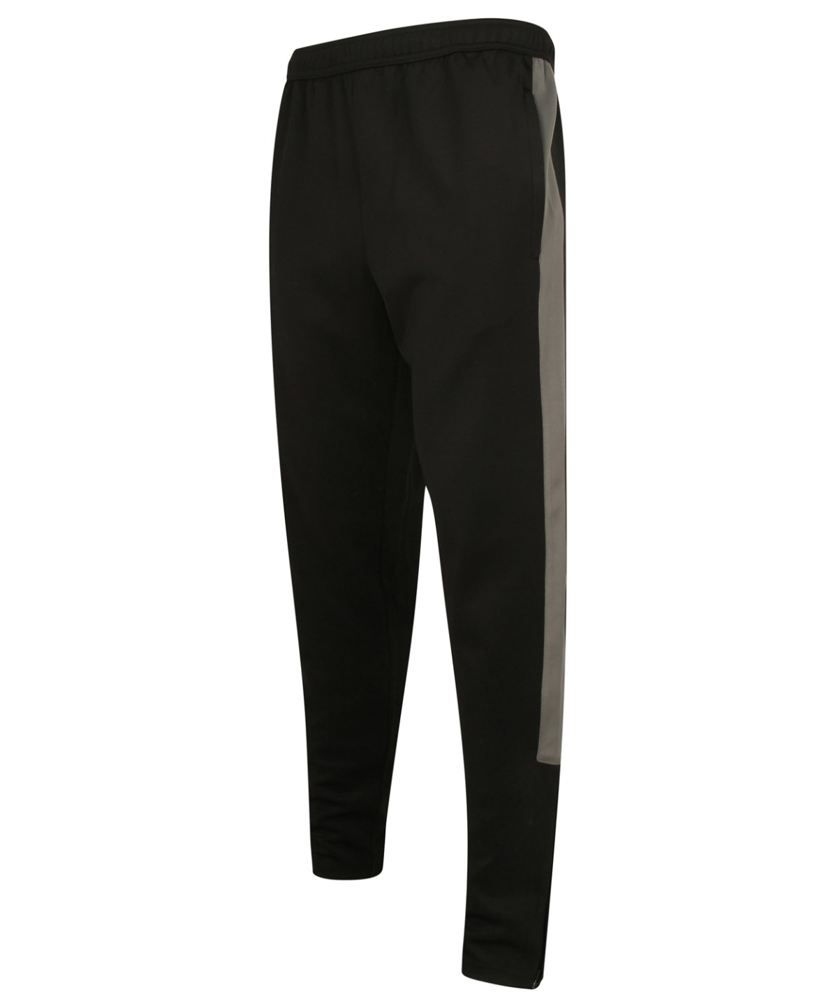 Knitted Tracksuit Pants Black/Gunmetal Grey Size 2XLarge
