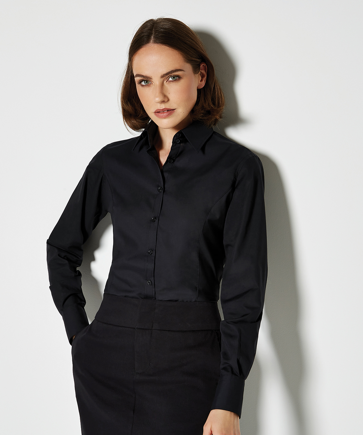 Picture of Business blouse long-sleeved (tailored fit)