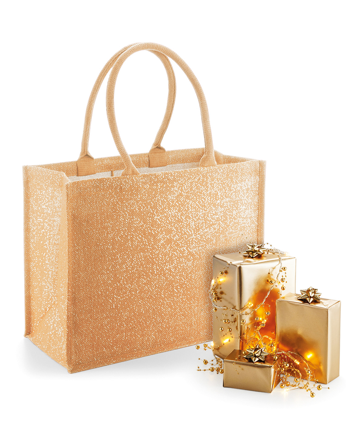 Picture of Shimmer jute shopper