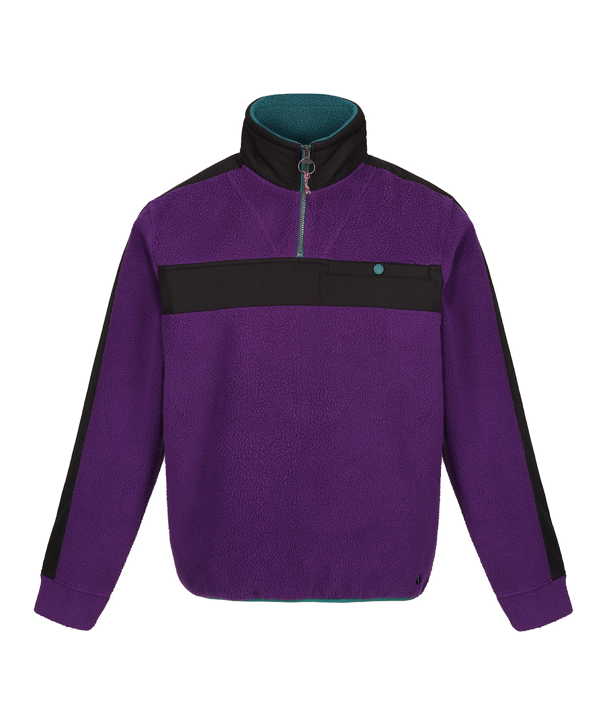 Vintage Fleece Pullover Juniper/Black Size 2XLarge