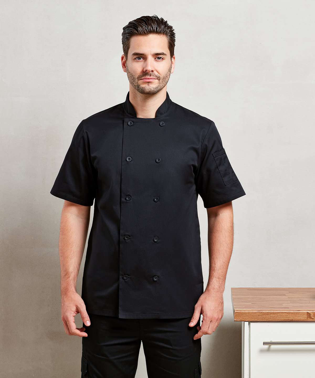 Picture of Short sleeve chef’s jacket