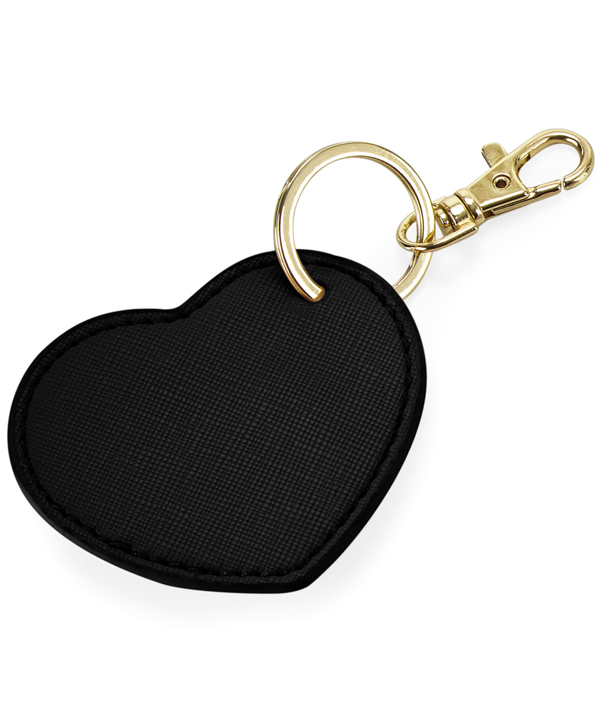 Boutique Heart Keyclip Black Size One Size