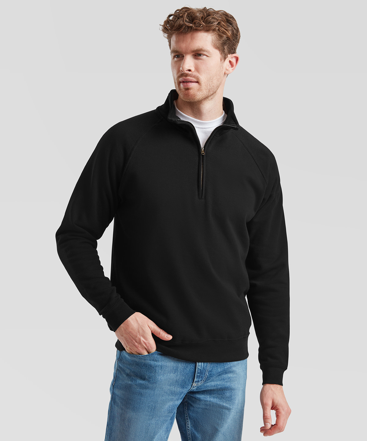 Classic 80/20 zip neck sweatshirt Classic 80/20 zip neck sweatshirt