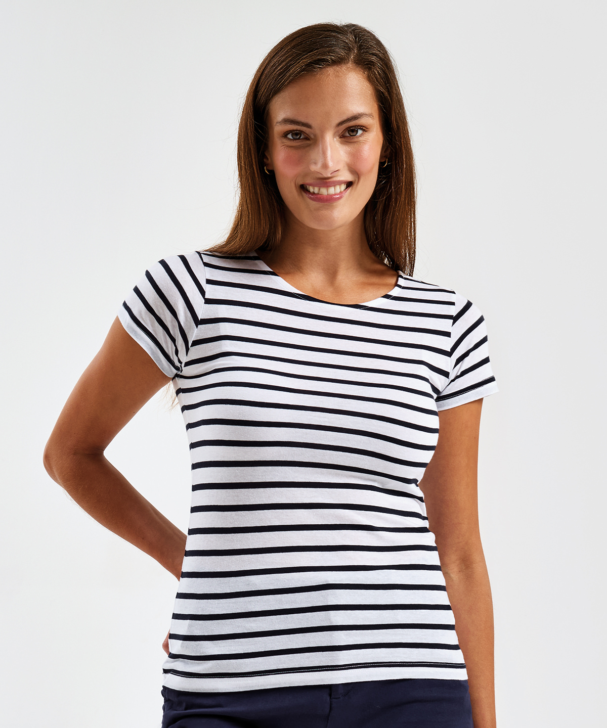 Women’s Marinière coastal short sleeve tee Women’s Marinière coastal short sleeve tee