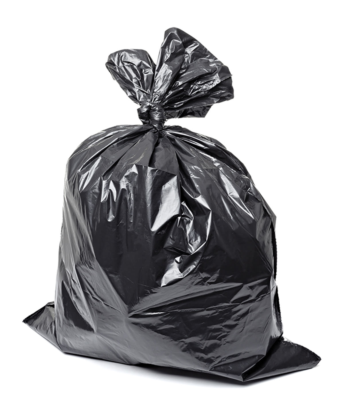 Heavy duty bin bags worn