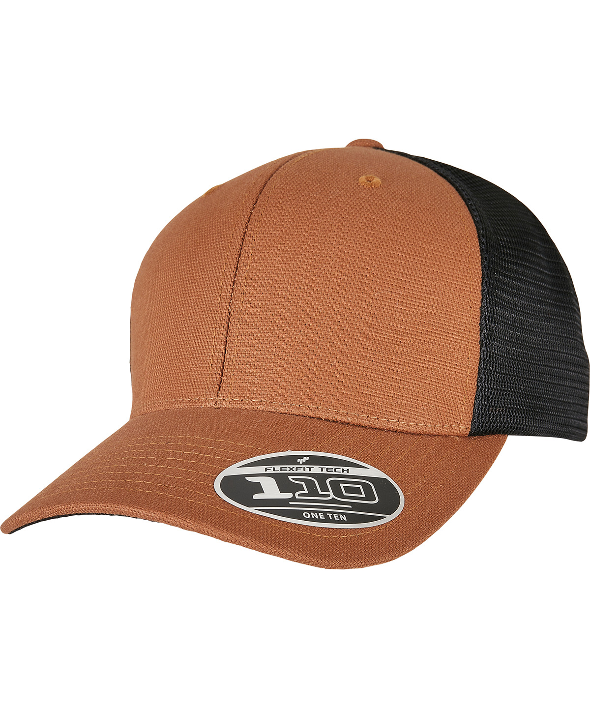 110 Structured Canvas Trucker (110St) Toffee/Black Size One size