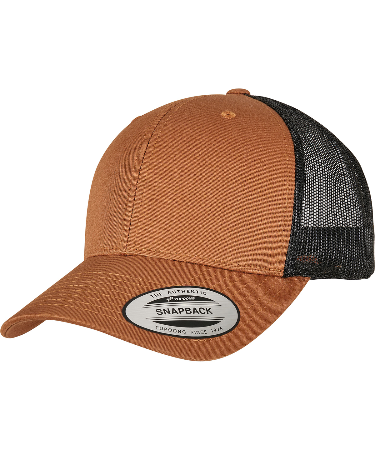 Retro Trucker 2-Tone (6606T) Caramel/Black Size One size