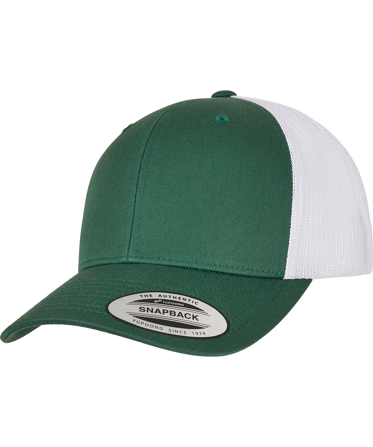 Retro Trucker 2-Tone (6606T) Evergreen/White Size One size