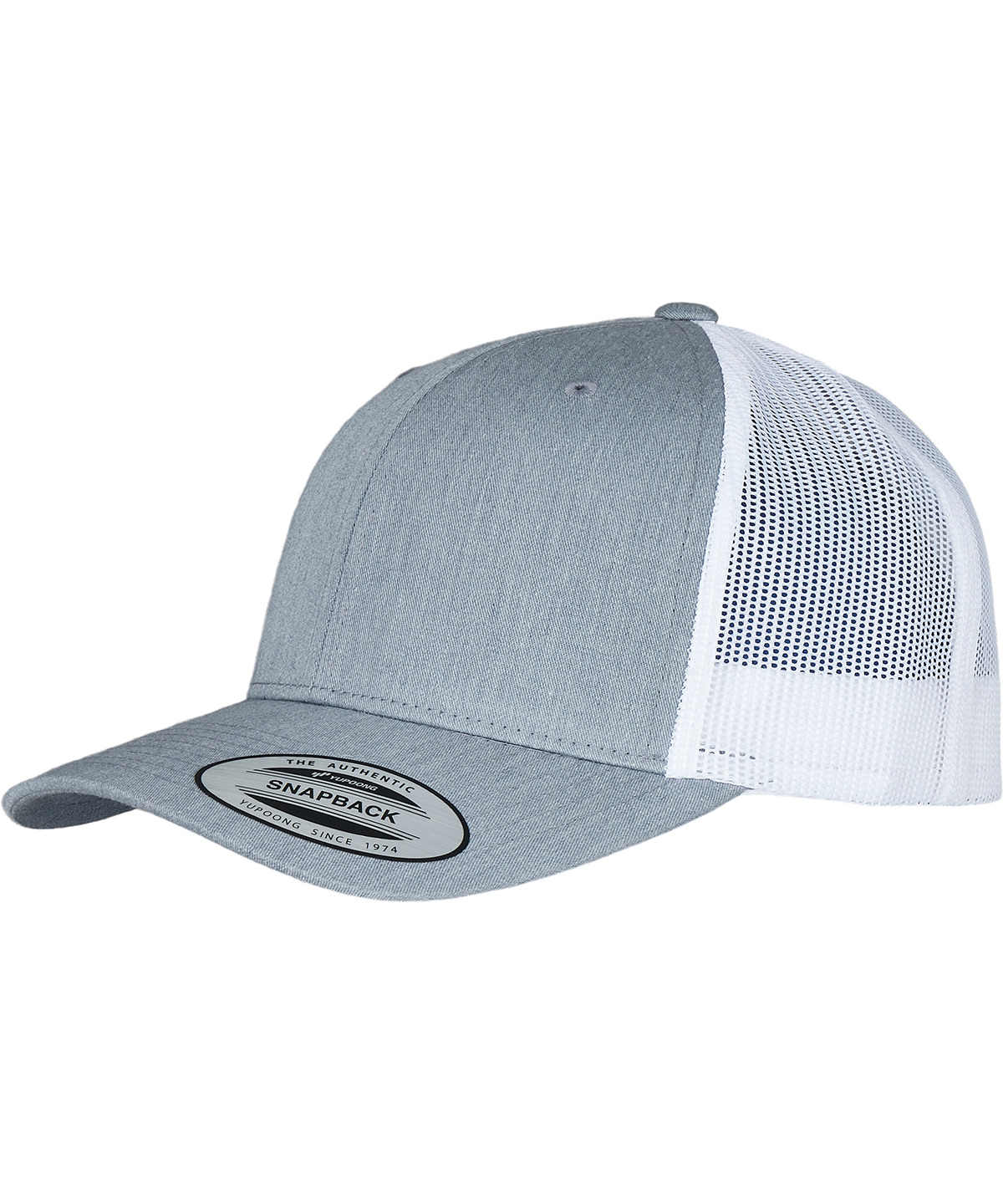 Retro Trucker 2-Tone (6606T) Heather/White Size One size