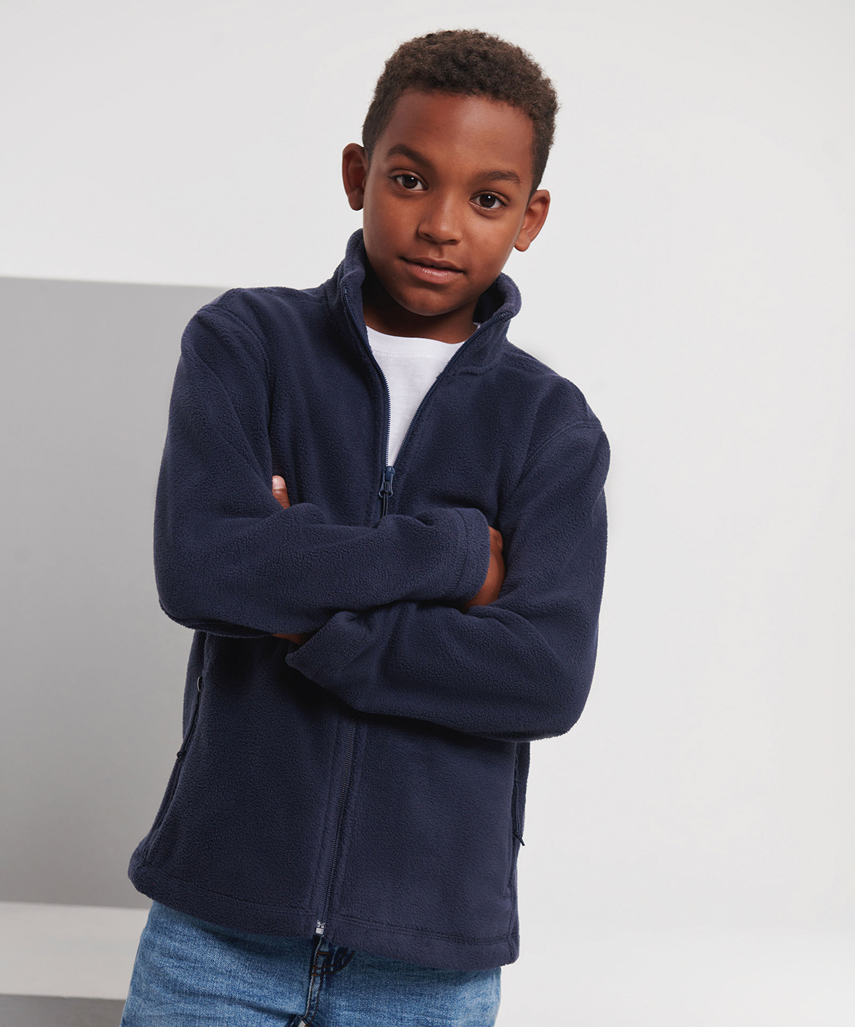 Kids full-zip outdoor fleece Kids full-zip outdoor fleece