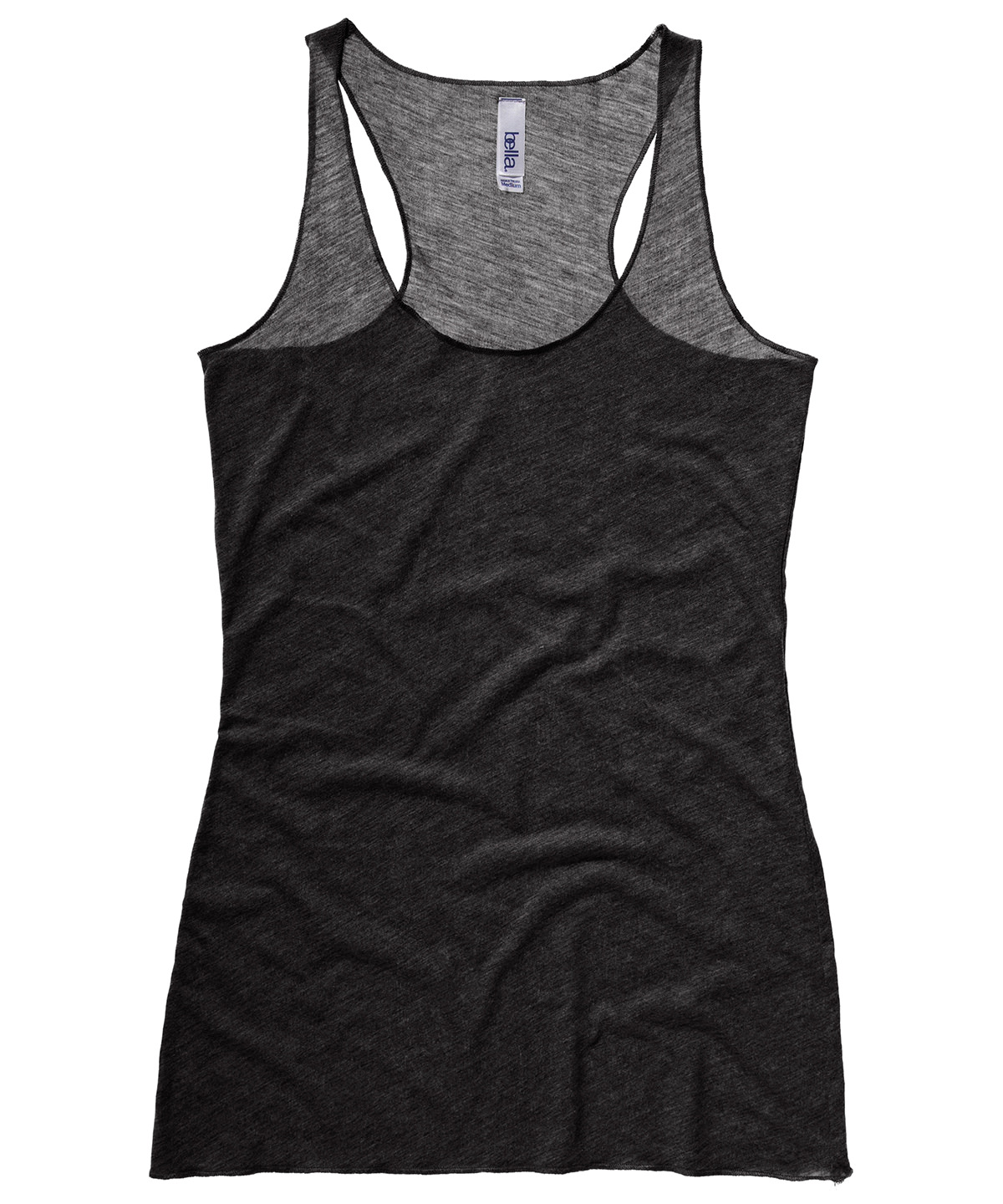 Triblend racerback tank top