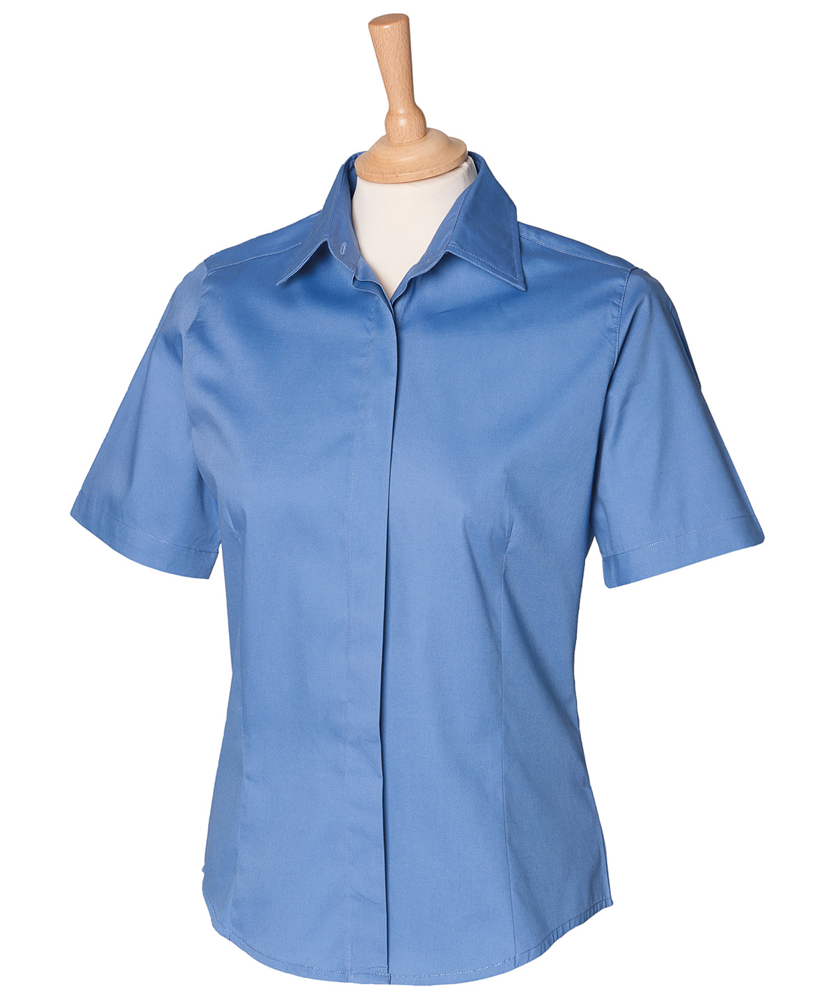 Women's short sleeve Oxford shirt