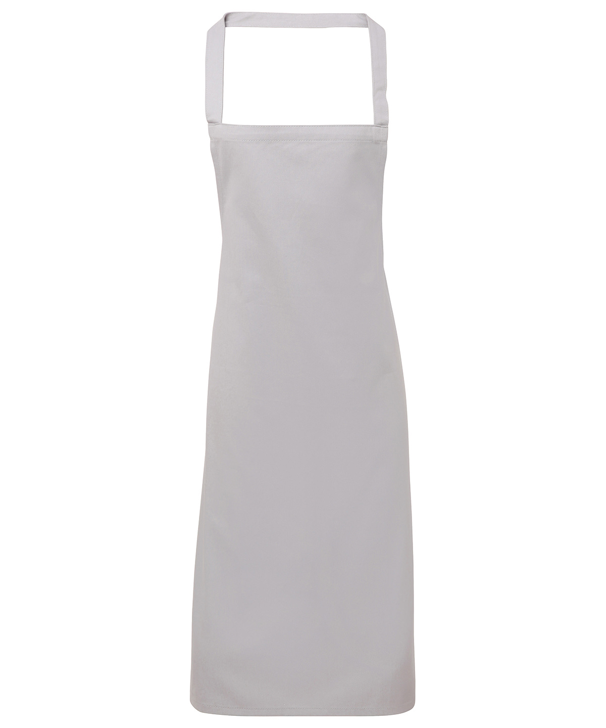 100% Cotton Apron - Organic Certified Silver Grey Size One Size