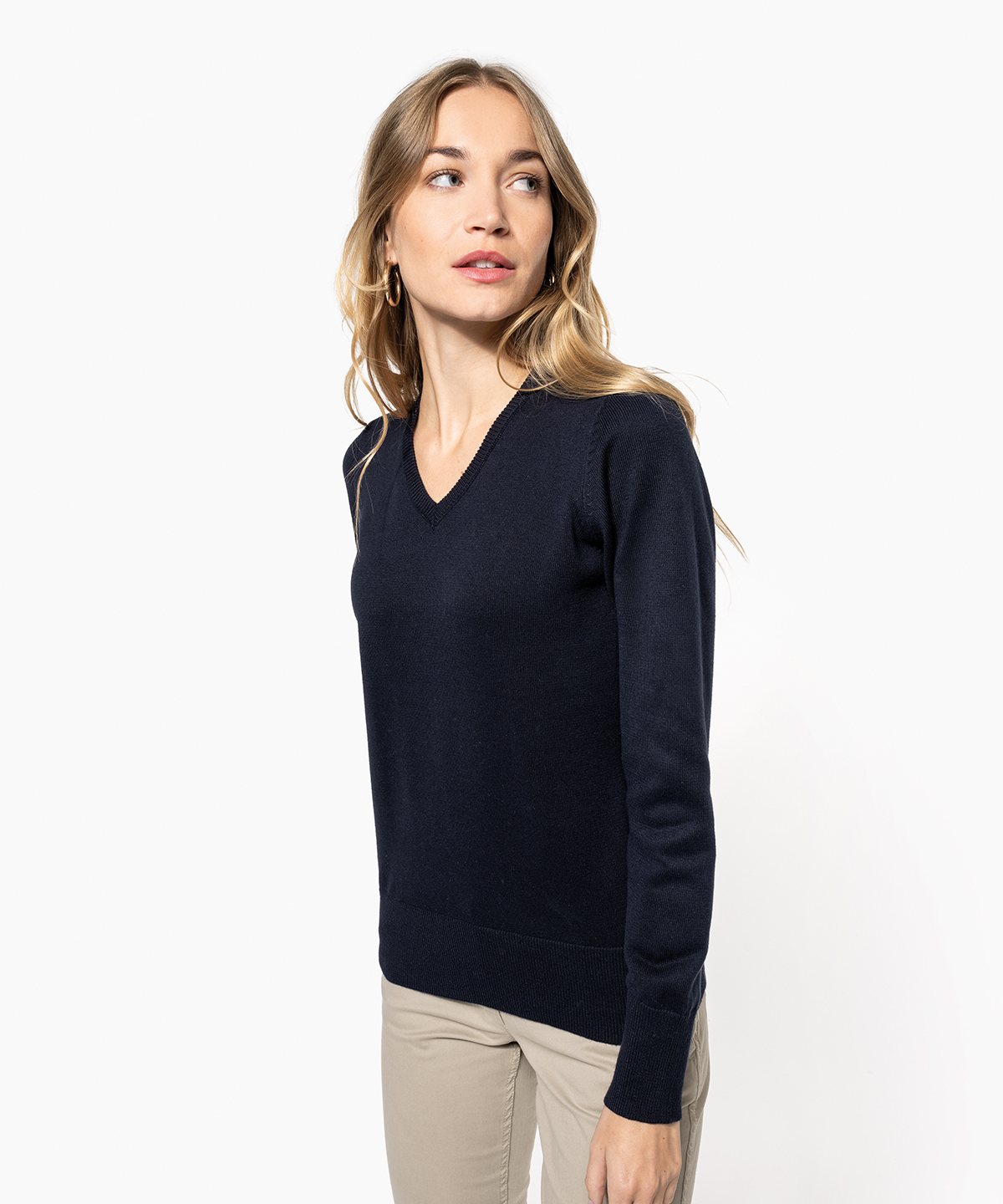Ladies’ V-neck jumper Ladies’ V-neck jumper