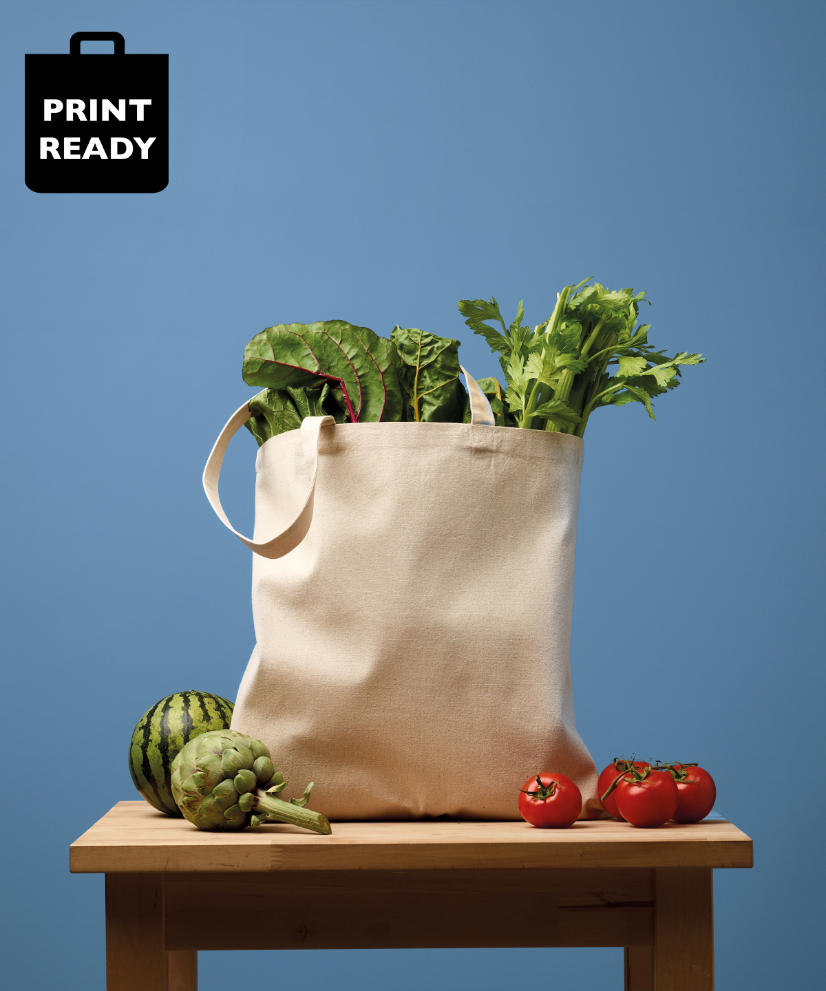 Picture of Recycled premium canvas shopper