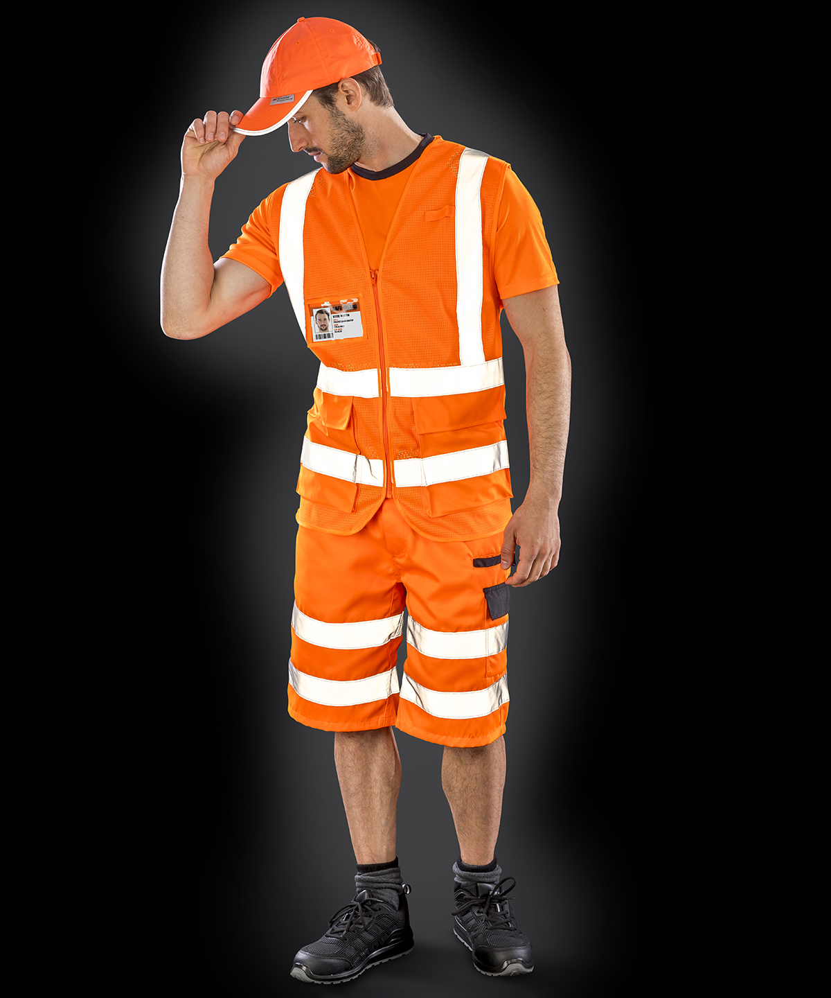 Executive cool mesh safety vest