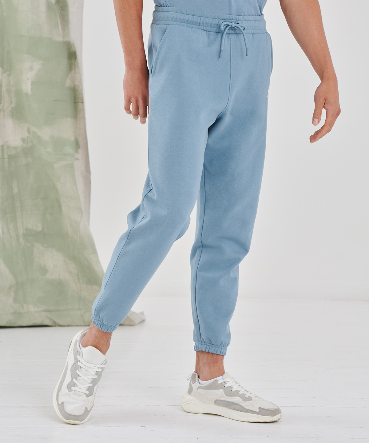 Picture of Unisex sustainable fashion cuffed joggers