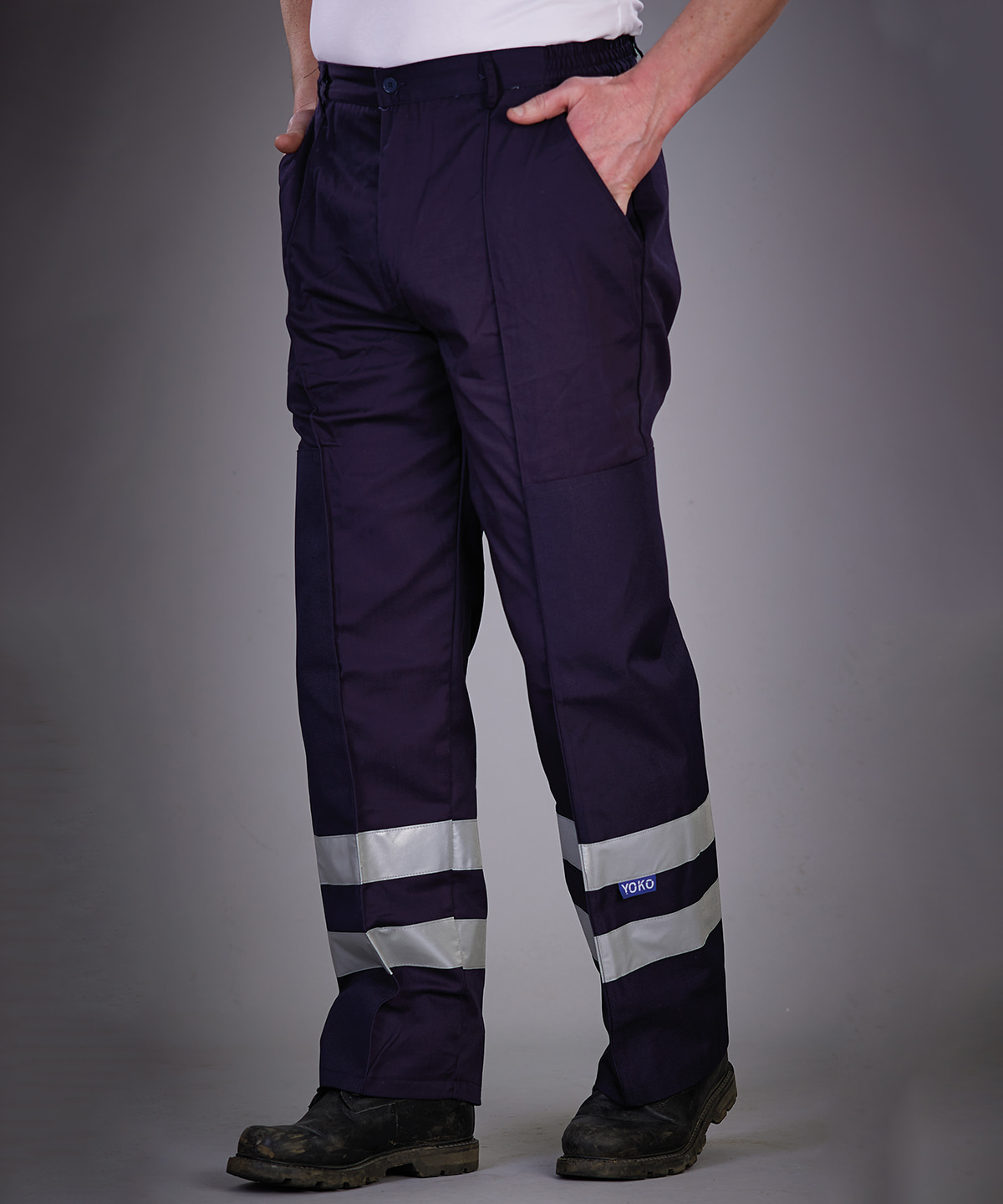 Picture of Reflective polycotton ballistic trousers (BS015T)