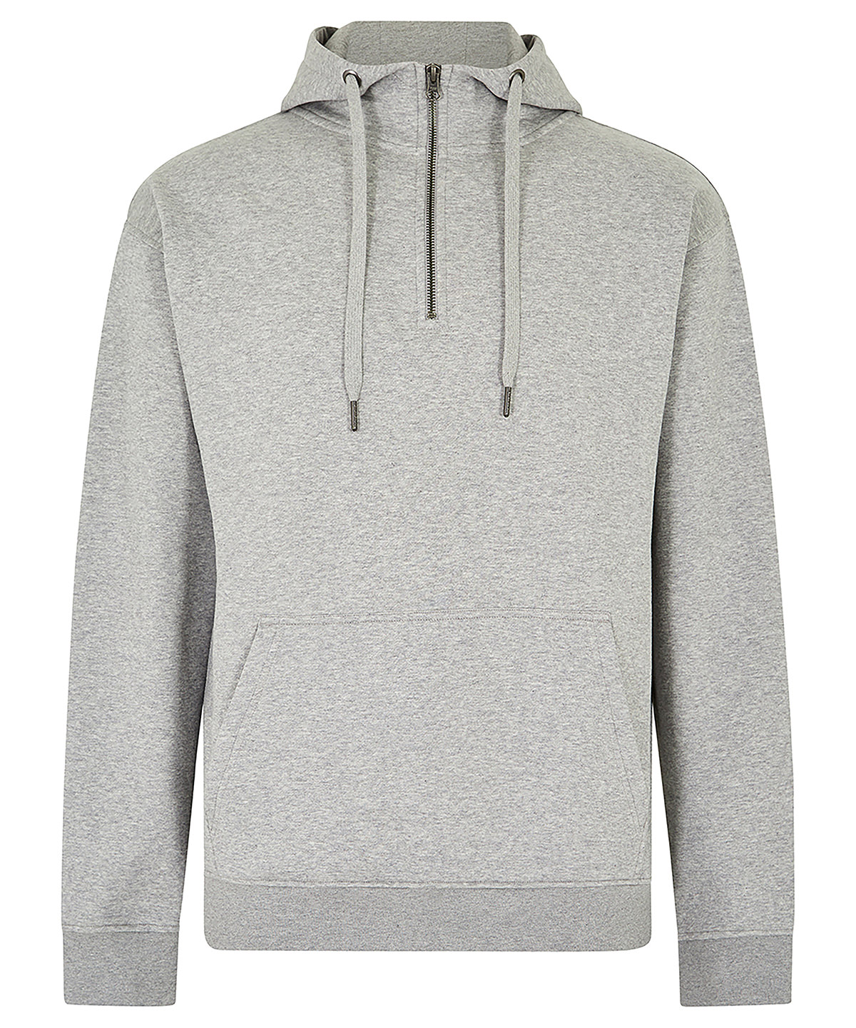 Regular fit 1/4 zip hoodie image 4