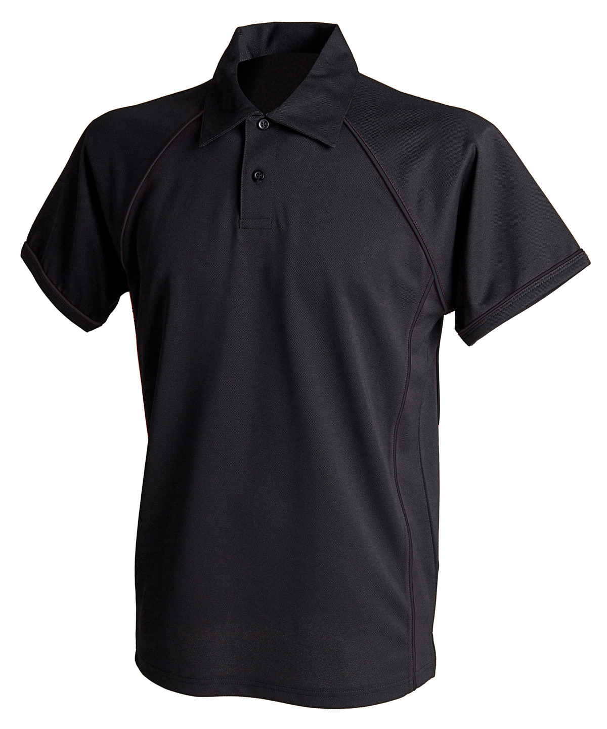 Piped performance polo image 3
