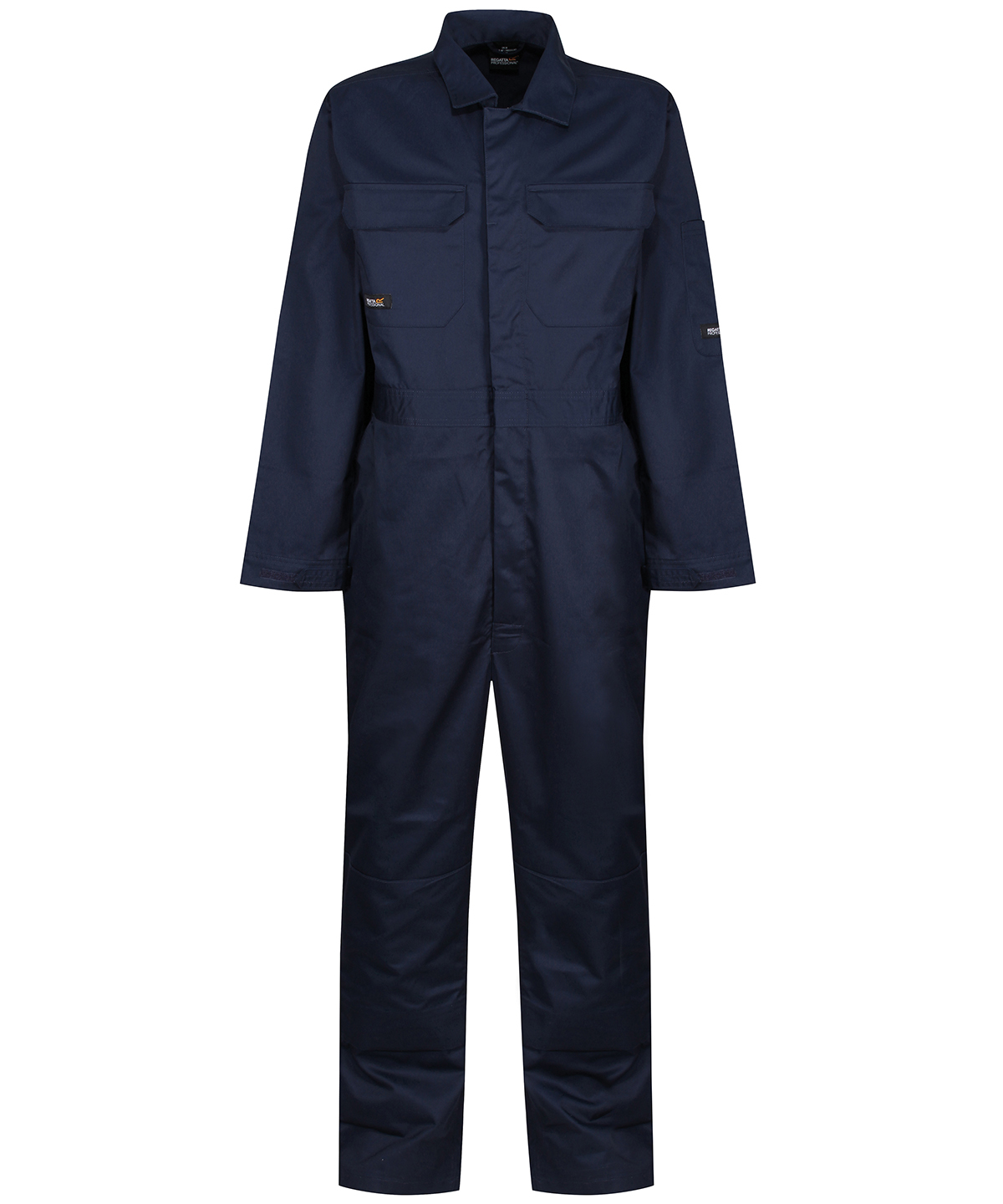 Pro Stud Fasten Coverall Navy Size 3XLarge