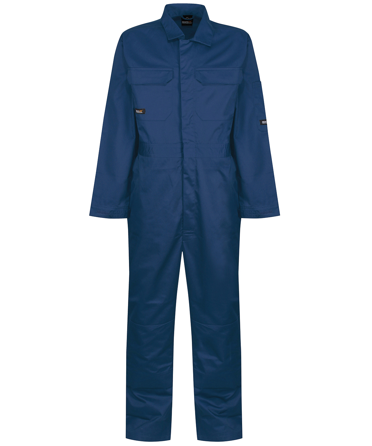 Pro Stud Fasten Coverall Royal Blue Size Small