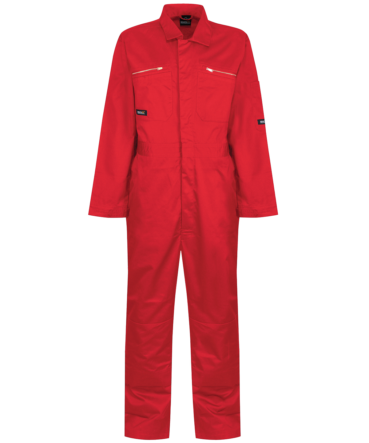 Pro Zip Fasten Coverall Classic Red Size Small