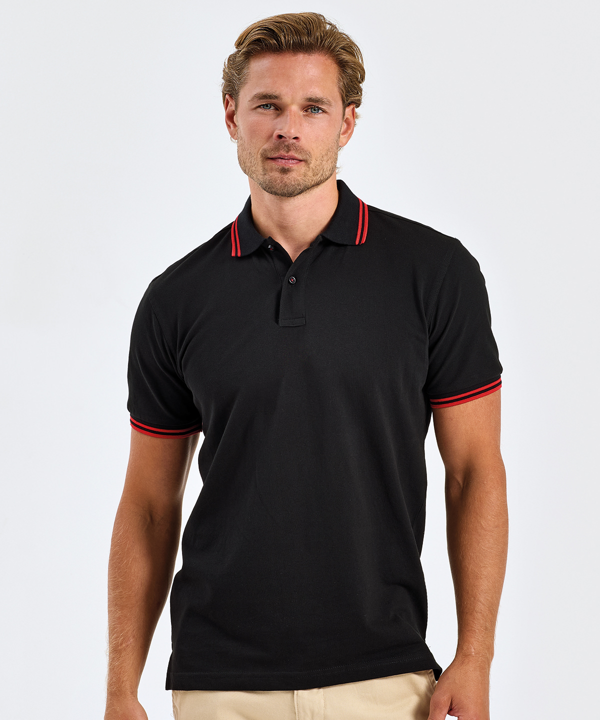 Classic fit tipped polo Classic fit tipped polo