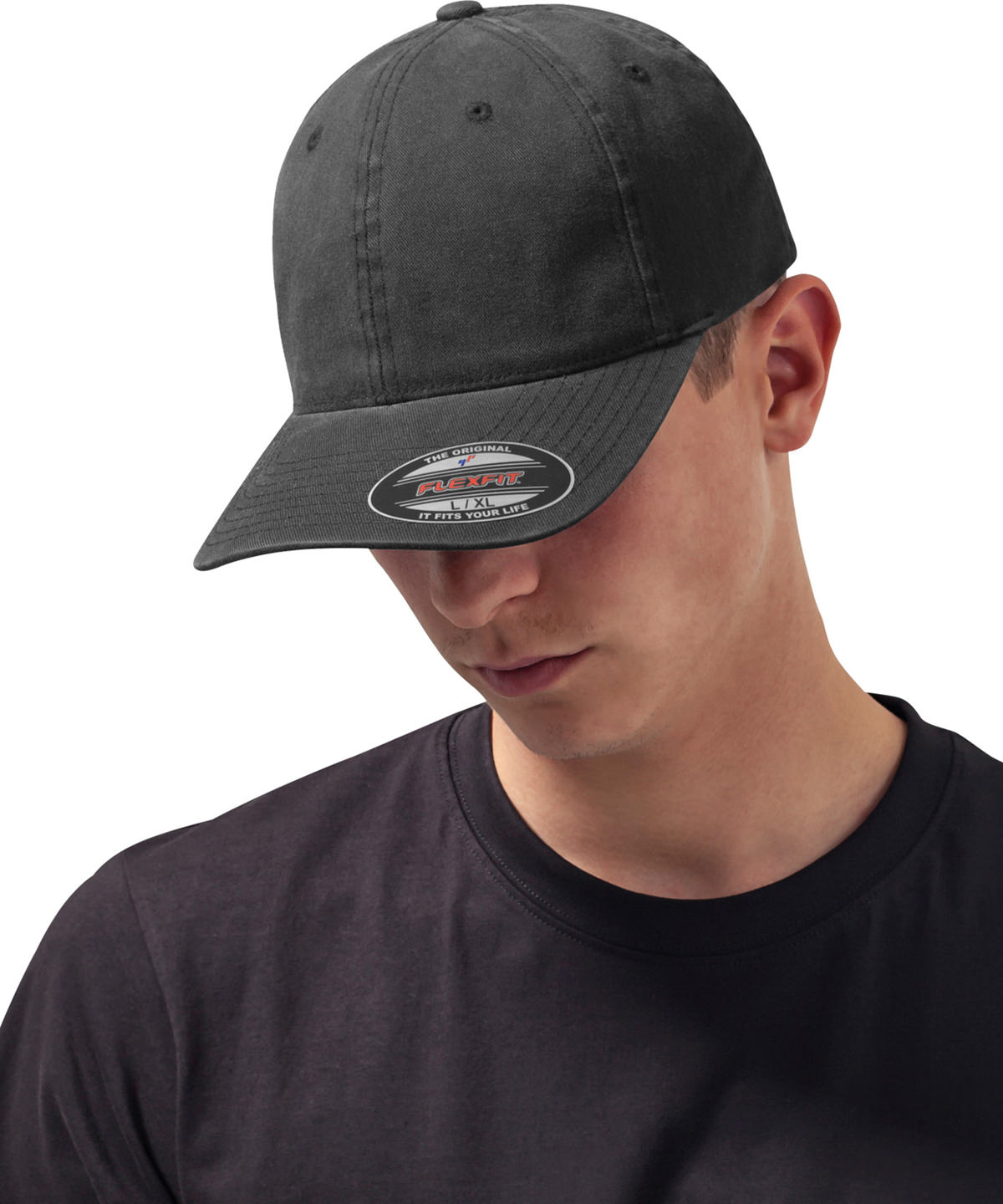 Picture of Flexfit garment washed cotton dad hat (6997)