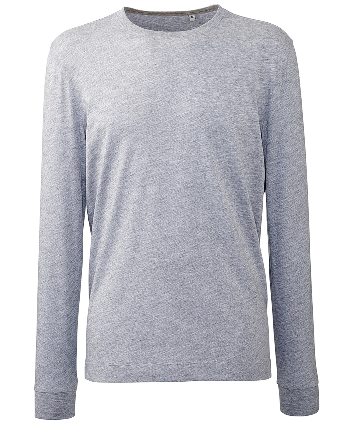 Mens Long Sleeve Anthem T-Shirt Grey Marl Size 2XLarge