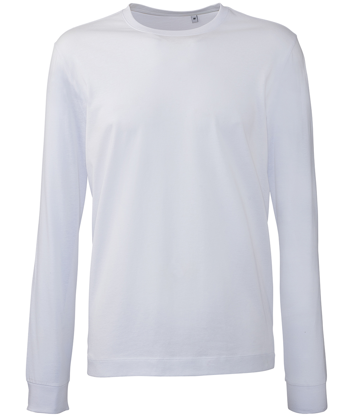 Mens Long Sleeve Anthem T-Shirt White Size 2XLarge