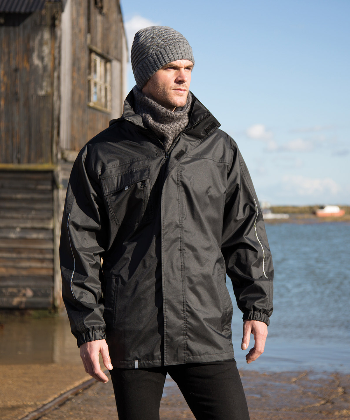 Picture of 3-in1 CORE transit jacket with printable softshell inner