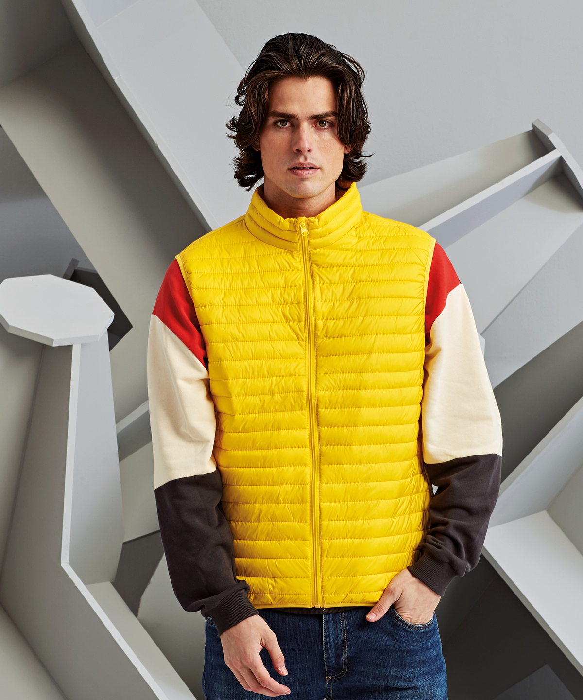 Tribe fineline padded gilet Tribe fineline padded gilet