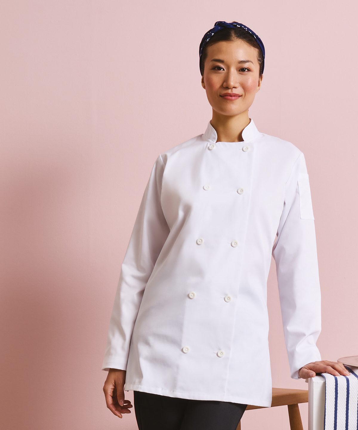 Women’s long sleeve chef’s jacket Women’s long sleeve chef’s jacket