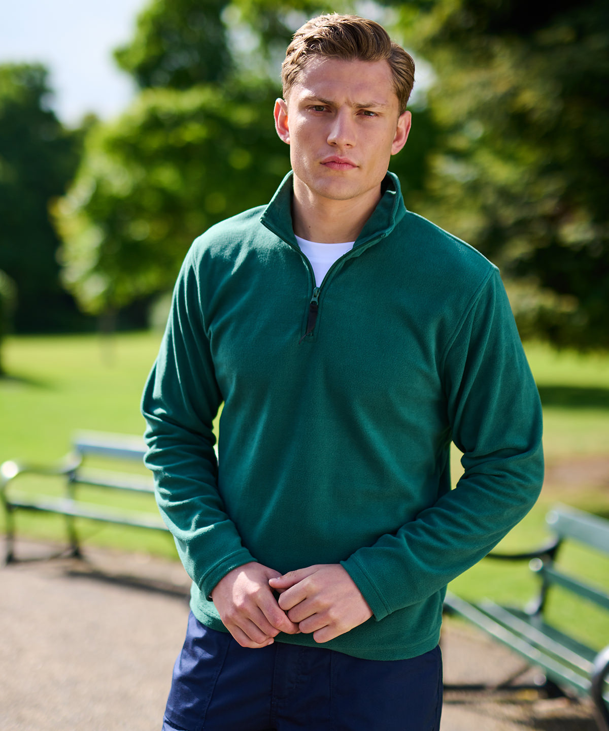 Picture of Zip-neck microfleece