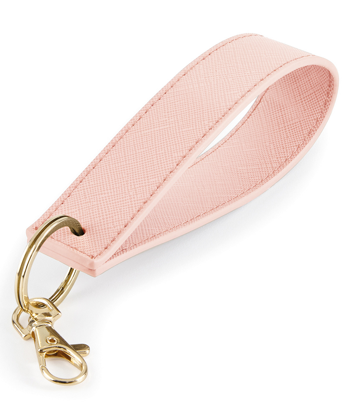 Boutique wristlet keyring, front