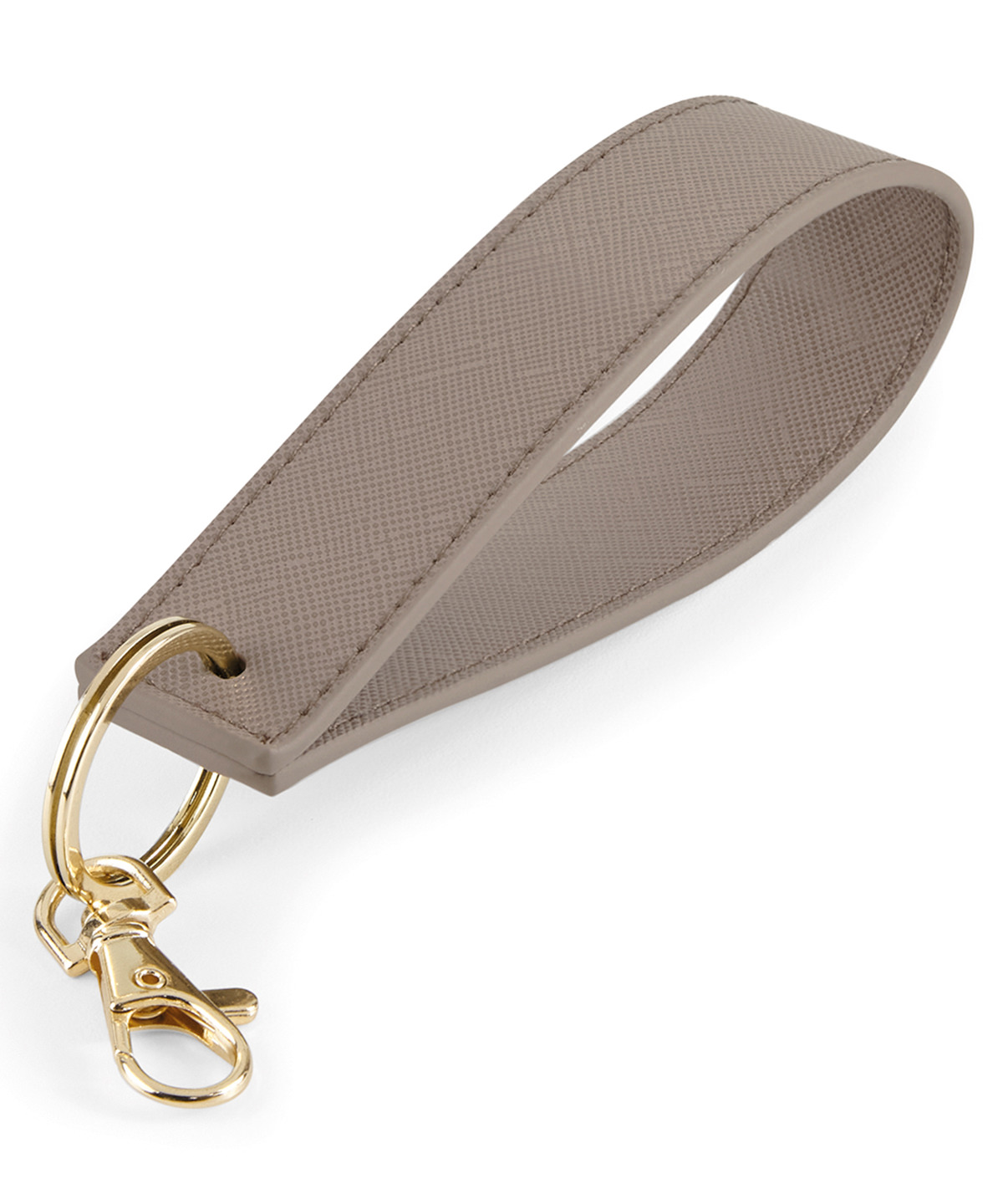 Boutique wristlet keyring, front