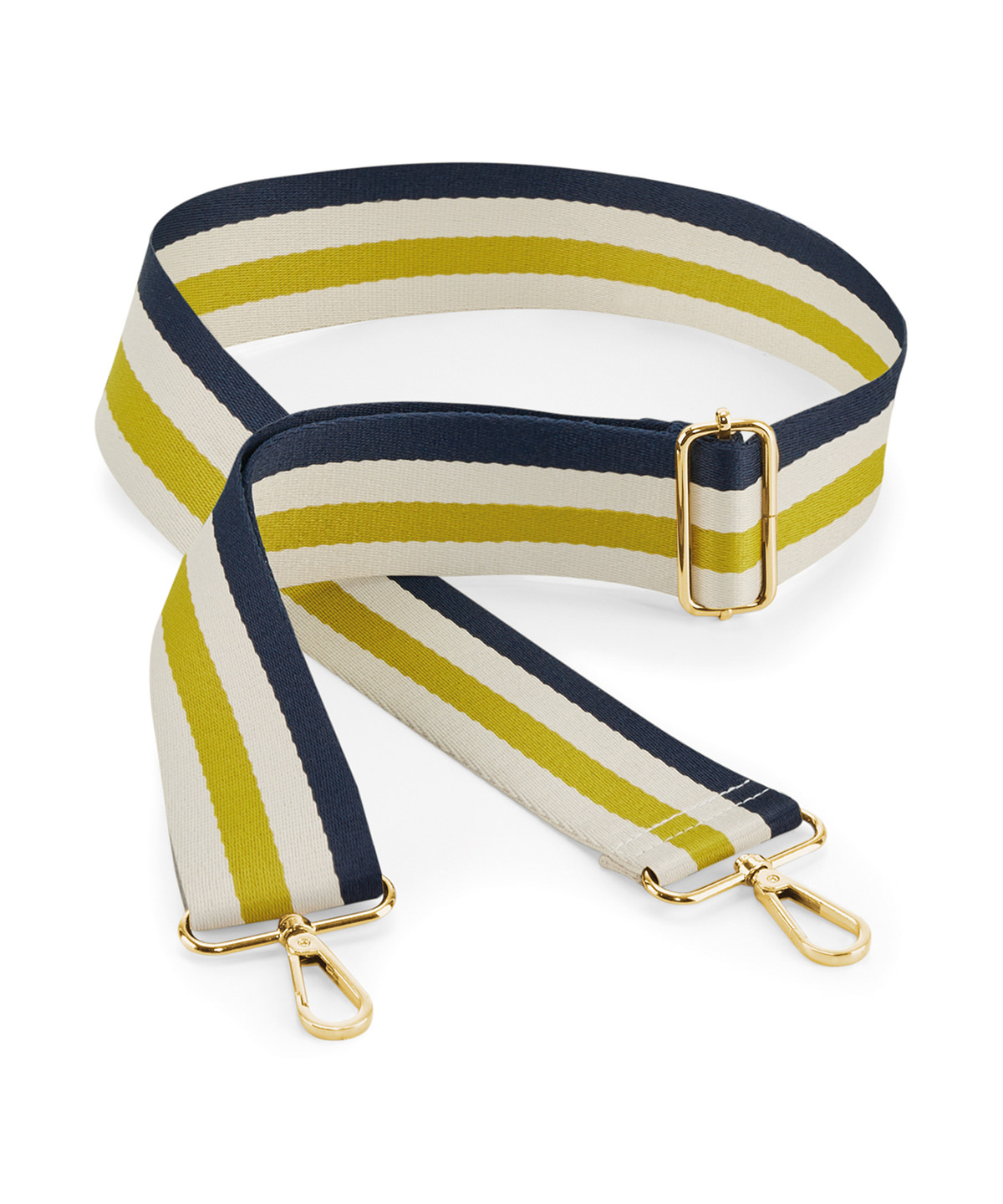 Boutique Adjustable Bag Strap Navy/Oyster/Yellow Size One size