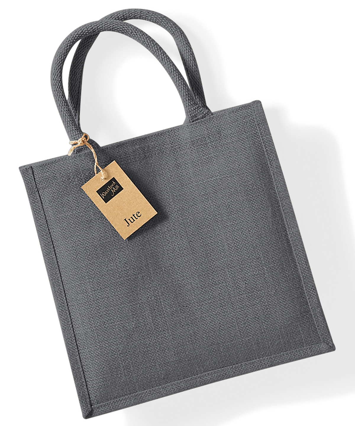 Jute midi tote image 3