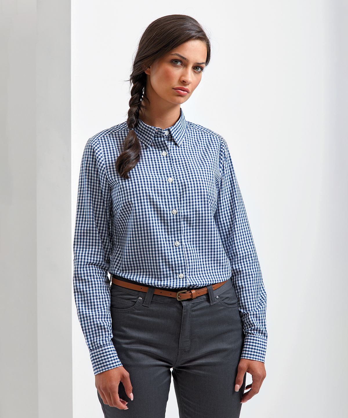 Picture of Women's Maxton check long sleeve shirt