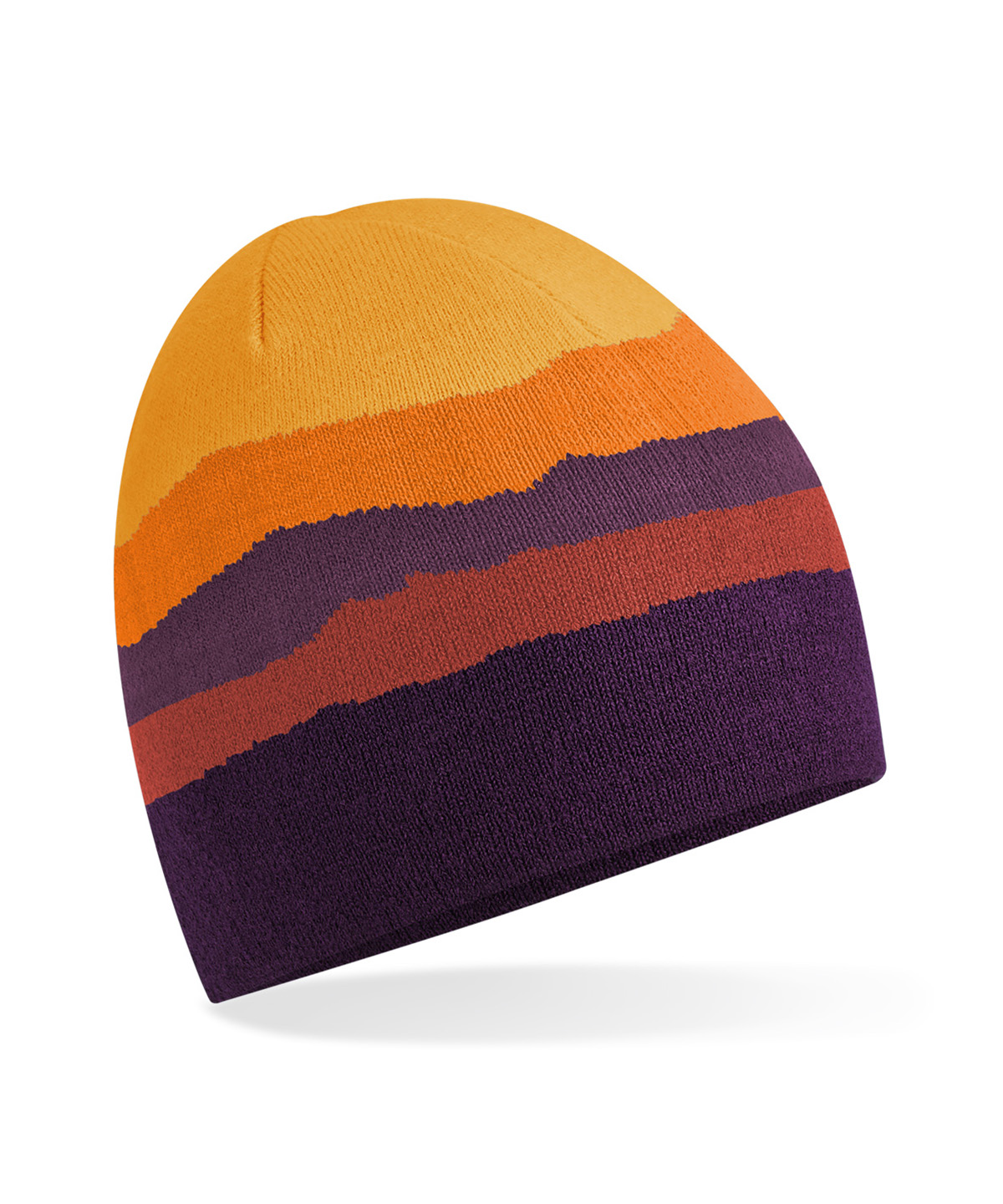 Mountain peaks pull-on beanie image 3